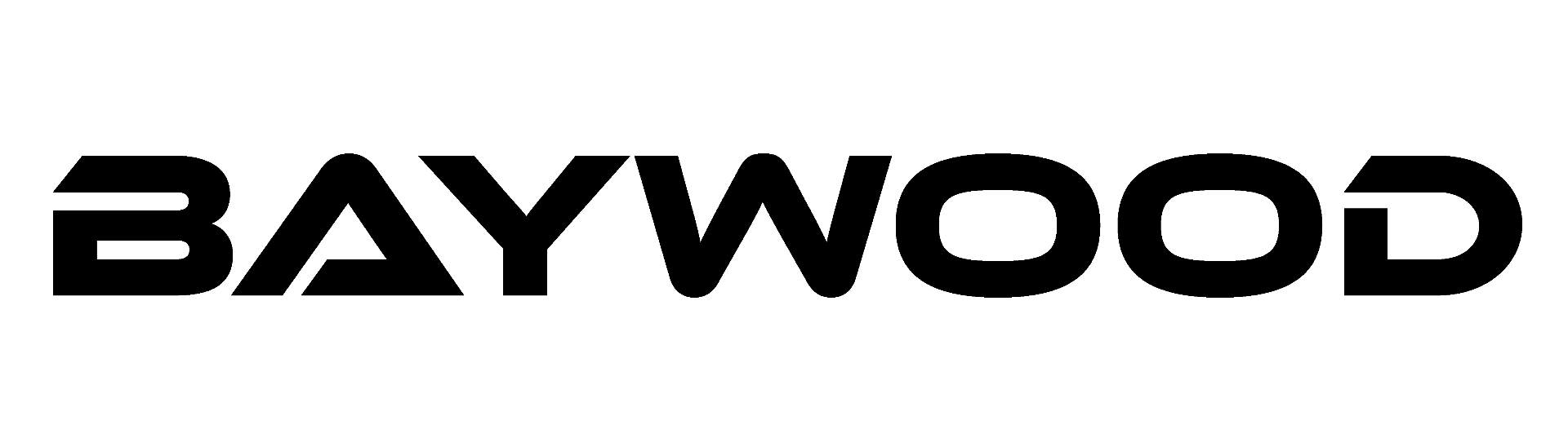 Baywood Audio logo black on light